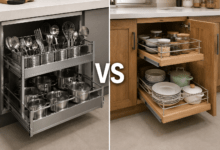 Steel or modern Cabinates