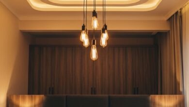 Modern False Ceiling Bedroom Ideas with LED Lights