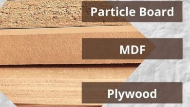 Particle board MDF Plywood