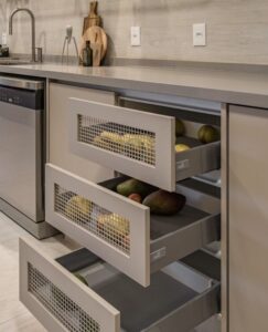 Smart storage in kitchen