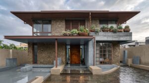 Indian house with best Exterior materials