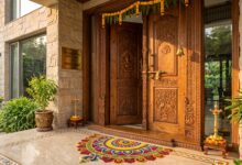 Vastu-compliant main entrance