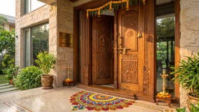Vastu-compliant main entrance