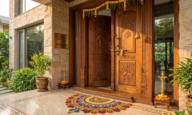 Vastu-compliant main entrance