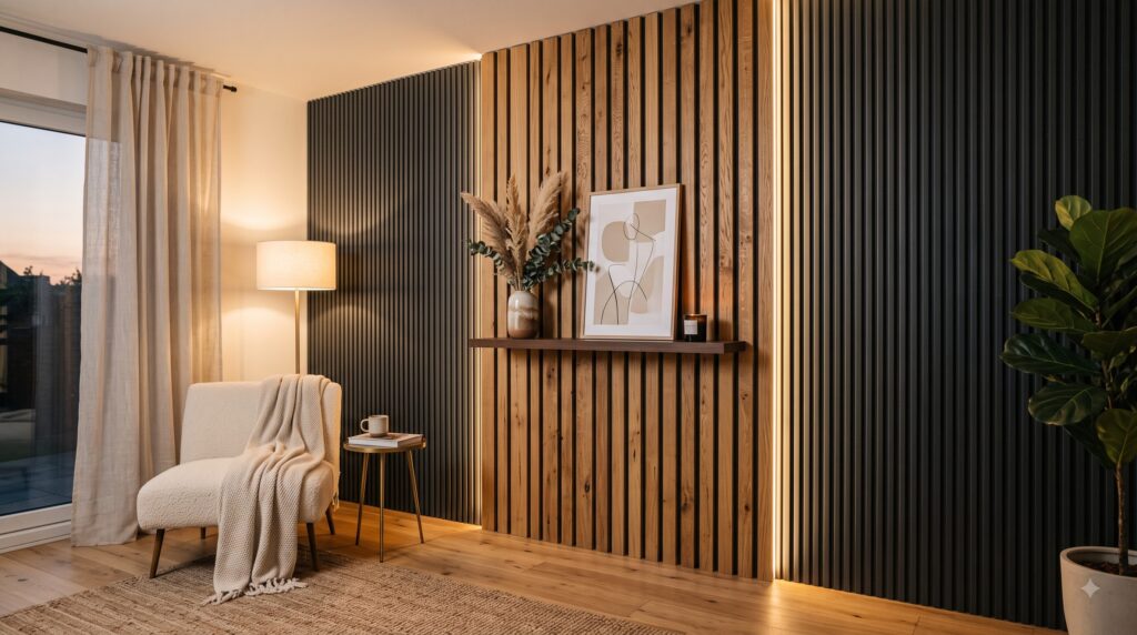 Modern_DIY_wall_decor_louvers