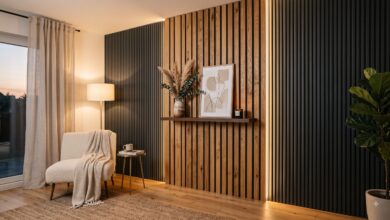 Modern_DIY_wall_decor_louvers